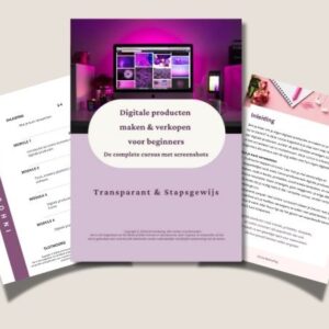 Digitale Producten Maken & Verkopen + GRATIS Canva Course