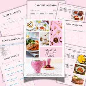 De Maaltijd Planner 2026 voor minder stress & meer tijd